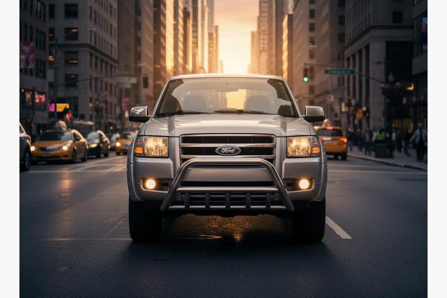 Ford Ranger 2007-2011 Bullbar WT003 (Inox) Image