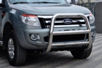 Ford Ranger 2011–2022 Protectie Fata WT018 (Inox) foto 1