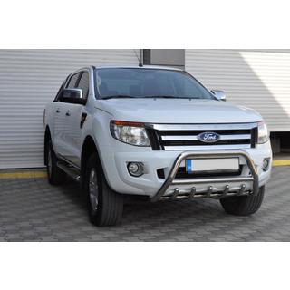 Protectie Fata WT003 (Inox) Ford Ranger 2011–2022 foto 3