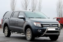 Ford Ranger 2011–2022 Protectie Fata WT022 (Inox) foto 2