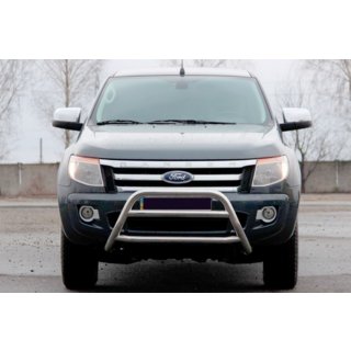 Protectie Fata WT022 (Inox) Ford Ranger 2011–2022 foto 1