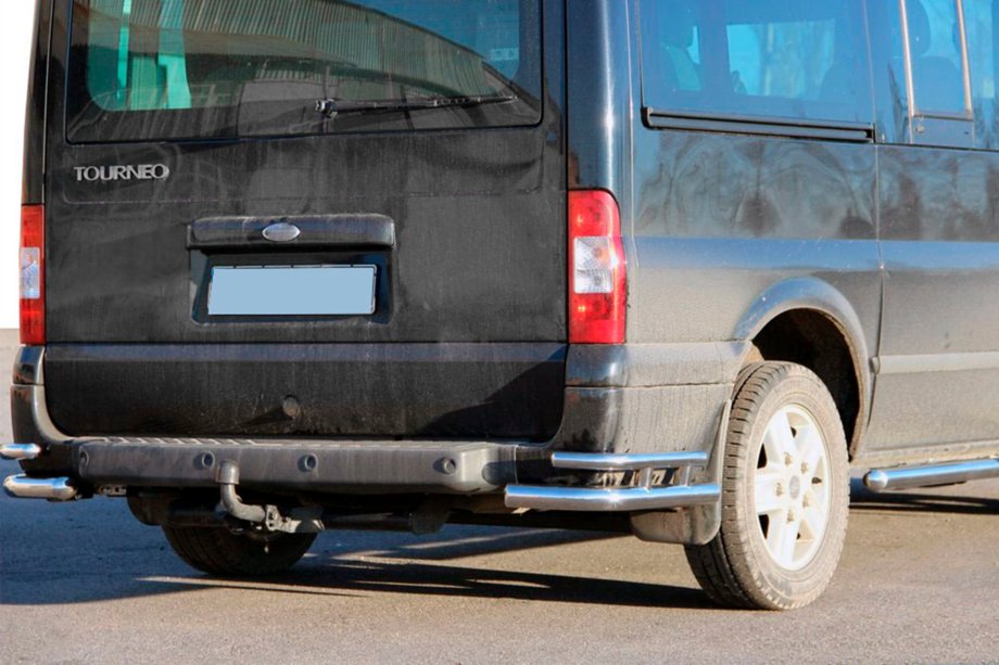 Ford Transit 2000–2014 Colturi Spate AK003-Double (Inox) Image