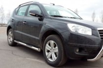 Geely Emgrand X7 2011- Tevi Laterale (2 buc, Otel Inoxidabil) foto 4