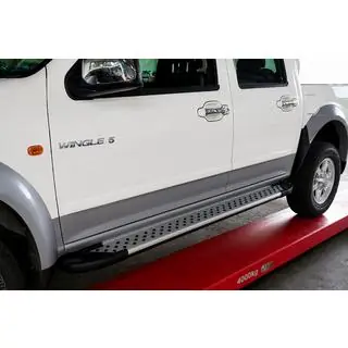 Praguri laterale Allmond Grey (2 buc, aluminiu)