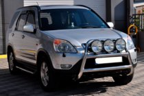 Honda CRV 2001-2006 Bullbar WT018 (Inox) foto 2