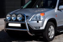 Honda CRV 2001-2006 Bullbar WT018 (Inox) foto 4