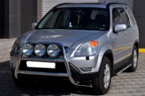 Honda CRV 2001-2006 Bullbar WT018 (Inox) foto 3