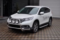 Honda CRV 2012-2016 Protectie Fata WT018 (Inox) foto 3