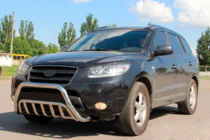 Hyundai Santa Fe 2 2006-2012 Bullbar WT002 (Inox) foto 2