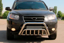 Hyundai Santa Fe 2 2006-2012 Bullbar WT002 (Inox) foto 1