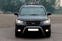 Hyundai Santa Fe 2 2006-2012 Bullbar WT007 (Inox) foto 3