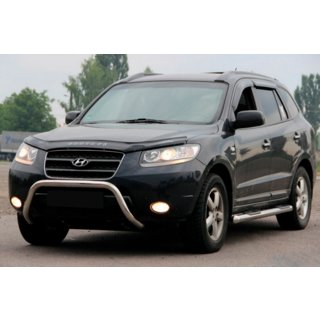 Bullbar WT007 (Inox) Hyundai Santa Fe 2 2006-2012 foto 1