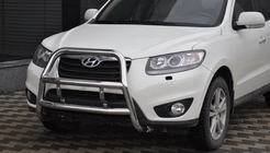 Hyundai Santa Fe 2 2006-2012 Bullbar WT018 (Inox) foto 3