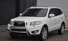 Hyundai Santa Fe 2 2006-2012 Bullbar WT018 (Inox) foto 1