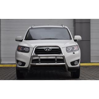 Bullbar WT018 (Inox) Hyundai Santa Fe 2 2006-2012 foto 2