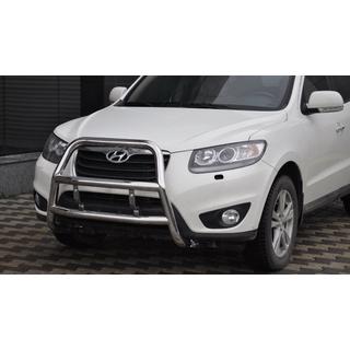 Bullbar WT018 (Inox) Hyundai Santa Fe 2 2006-2012 foto 3