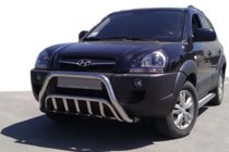 Hyundai Tucson JM 2004- Bullbar WT002 (Inox) foto 1