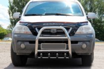 Kia Sorento I BL 2002-2009 Bullbar QT007 (Otel Inoxidabil) foto 1