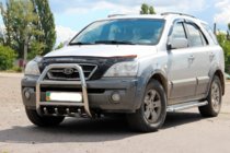 Kia Sorento I BL 2002-2009 Bullbar QT007 (Otel Inoxidabil) foto 2