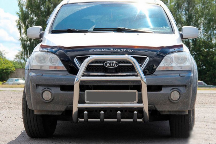 Kia Sorento I BL 2002-2009 Bullbar QT007 (Otel Inoxidabil) Image