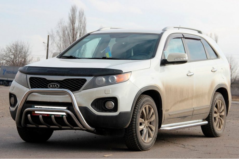 Kia Sorento II XM 2009-2014 Bullbar WT002/2 (Inox) Image