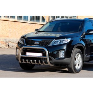 Bullbar WT021 (Inox) Kia Sorento II XM 2009-2014 foto 2