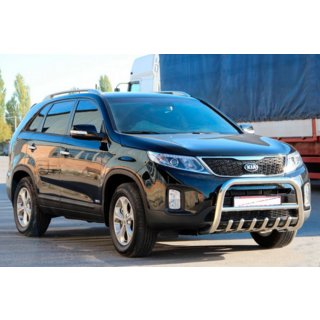 Bullbar WT021 (Inox) Kia Sorento II XM 2009-2014 foto 3