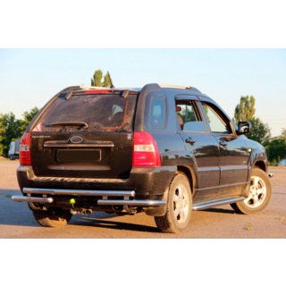 Bara Spate AK007 (Inox) Kia Sportage 2004-2010 foto 3