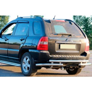 Bara Spate AK007 (Inox) Kia Sportage 2004-2010 foto 1