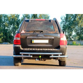 Bara Spate AK007 (Inox) Kia Sportage 2004-2010 foto 2