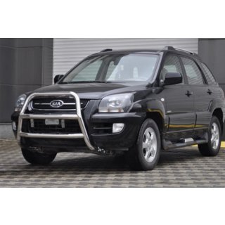 Bullbar WT018 (Inox) Kia Sportage 2004-2010 foto 1
