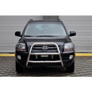 Bullbar WT018 (Inox) Kia Sportage 2004-2010 foto 2