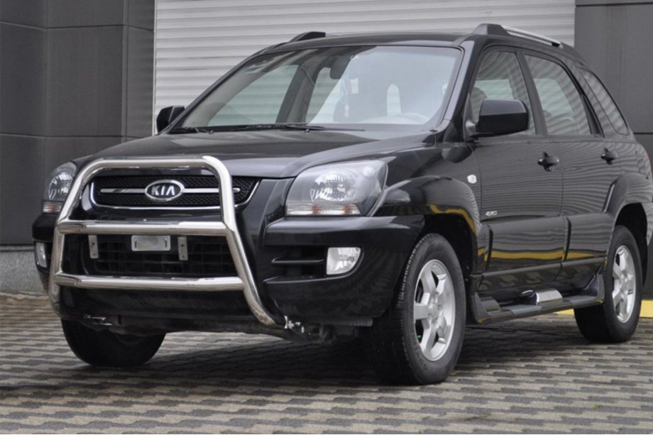 Kia Sportage 2004-2010 Bullbar WT018 (Inox) Image