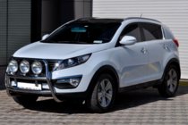 Kia Sportage 2010-2015 Bullbar WT018 (Inox) foto 3