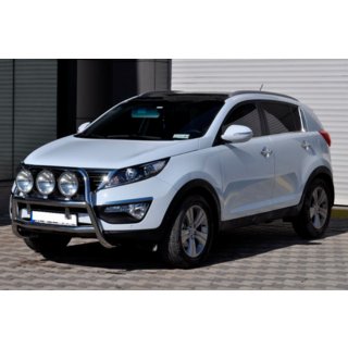 Bullbar WT018 (Inox) Kia Sportage 2010-2015 foto 3