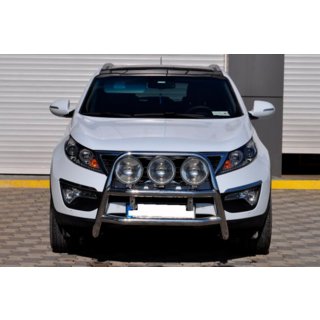 Bullbar WT018 (Inox) Kia Sportage 2010-2015 foto 2