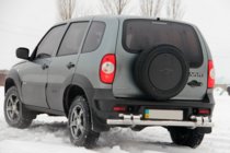 Chevrolet Niva 1998-2020 Bara Spate AK015 (Inox) foto 3