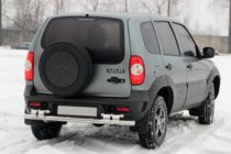 Chevrolet Niva 1998-2020 Bara Spate AK015 (Inox) foto 1