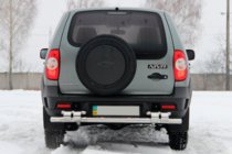Chevrolet Niva 1998-2020 Bara Spate AK015 (Inox) foto 2