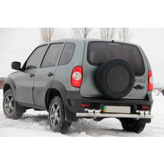 Bara Spate AK015 (Inox) Chevrolet Niva 1998-2020 foto 3