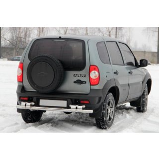 Bara Spate AK015 (Inox) Chevrolet Niva 1998-2020 foto 1