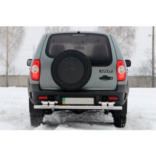Bara Spate AK015 (Inox) Chevrolet Niva 1998-2020 foto 2
