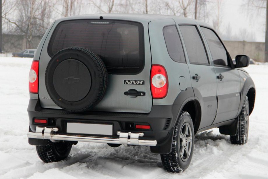 Chevrolet Niva 1998-2020 Bara Spate AK015 (Inox) Image