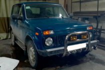Lada Niva та Urban 1977- Bullbar QT006 (Inox) foto 4