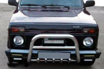 Lada Niva та Urban 1977- Bullbar QT006 (Inox) foto 1