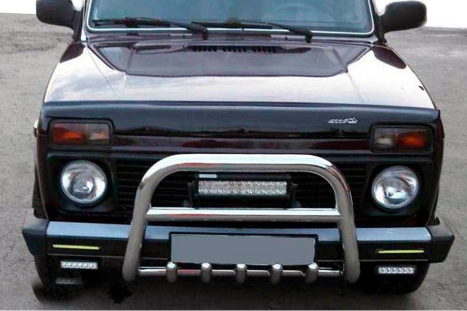 Lada Niva та Urban 1977- Bullbar QT006 (Inox) Image