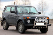 Lada Niva та Urban 1977- Bullbar QT007 (Otel Inoxidabil) foto 3