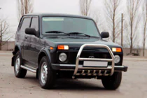 Lada Niva та Urban 1977- Bullbar QT007 (Otel Inoxidabil) foto 4