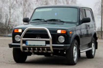 Lada Niva та Urban 1977- Bullbar QT007 (Otel Inoxidabil) foto 5