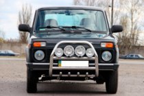 Lada Niva та Urban 1977- Bullbar QT007 (Otel Inoxidabil) foto 2